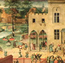 Children's Games  by Pieter the Elder Bruegel