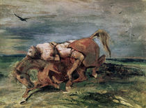 Mazeppa  von Ferdinand Victor Eugene Delacroix