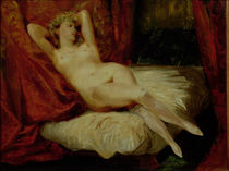 Woman with White Stockings  von Ferdinand Victor Eugene Delacroix