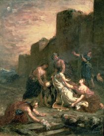 The Martyrdom of St. Stephen by Ferdinand Victor Eugene Delacroix