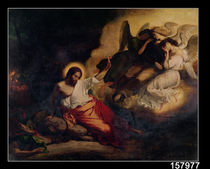 Christ in the Garden of Olives by Ferdinand Victor Eugene Delacroix