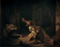 The Prisoner of Chillon von Ferdinand Victor Eugene Delacroix