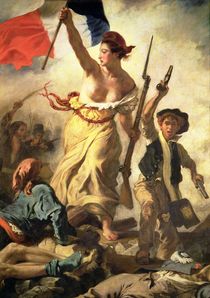 Liberty Leading the People by Ferdinand Victor Eugene Delacroix