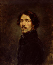 Self Portrait von Ferdinand Victor Eugene Delacroix