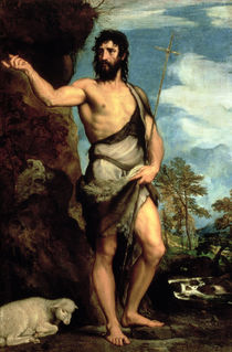 St. John the Baptist  by Titian