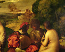 Le Concert Champetre  by Titian