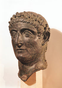 Head of Constantine the Great  by Roman