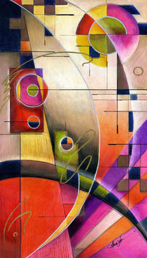 Kandinsky Cadence by Alma  Lee