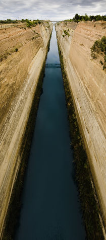 'The Corinth Canal, Greece.' by Tom Hanslien