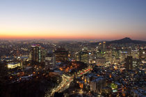 Seoul Cityscape von Daniel Swee