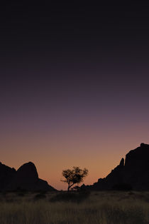Spitzkoppe Purple Sunset by Russell Bevan Photography