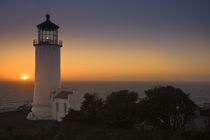 North Point Lighthouse USA Pacific Coast by Ed Book