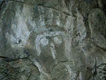Petroglyph of a spiritual experience von Ed Book