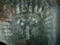 Petroglyph of a spiritual experience 2 by Ed Book