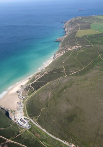 Chapel Porth Aerial by Mike Greenslade
