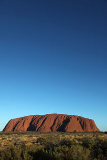 Uluru Blue by Mike Greenslade