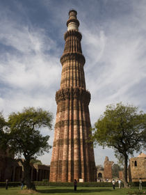 Qutub Minar, New Delhi, India by James Menges