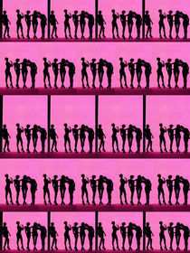Silhouette in Pink von James Menges