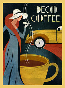 Café Art Deco II von Benjamin Bay