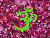 OM - Green on Pink by James Menges