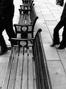 A bench in Bath, UK von Artyom Liss
