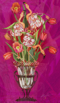 Tip Toeing thru the Tulips von Alma  Lee