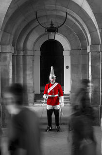 'London. Horse Guards Parade. Guardsman.' von Alan Copson