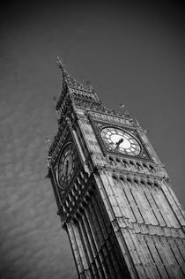 London. Houses of Parliament. Big Ben. by Alan Copson