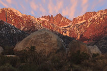 Mount Whitney Alpenglow by Ed Book