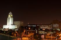 Los Angeles City Hall and Times Building von Ernesto Arias