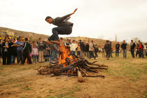 Kurdish Newroz in Hasankeyf / Southeast Turkey von Benjamin Hiller