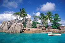 Africa, Seychelles, Praslin Island, St. Pierre Islet von Danita Delimont