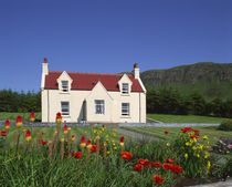 Cottage, Uig, Isle of Skye, Highlands, Scotland by Danita Delimont