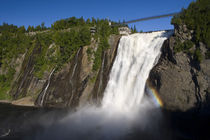 Montmorency Falls near Quebec City. Canada von Danita Delimont