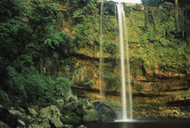 Mexico, Chiapas, Misol Ha waterfall.
