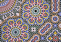 Africa, Morocco Intricate floor by Danita Delimont