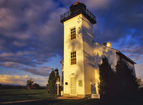 Lighthouse in Escanaba UP Michigan von Danita Delimont