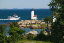 USA-Massachusetts-Cape Ann-Gloucester:Annisquam Lighthouse / Morning by Danita Delimont