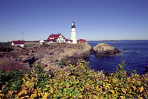 North America, USA, Maine, Portland Portland Head Lighthouse by Danita Delimont