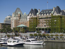 Victoria, Canada. The inner harbour in the hsitoric city of Victoria by Danita Delimont
