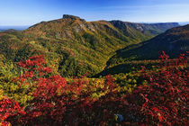 Autumn view of Linville Gorge, Pisgah National Forest, North Carolina by Danita Delimont