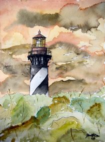 St Augustine lighthouse by Derek McCrea