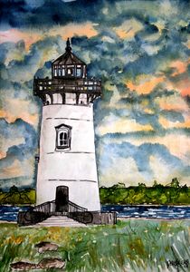 edgarton lighthouse by Derek McCrea