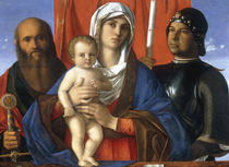 G.Bellini, Maria mit Kind, Paulus, Georg by klassik-art