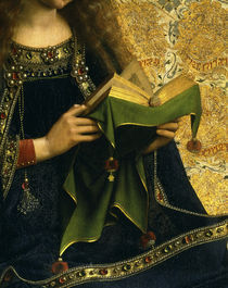 Jan v.Eyck, Genter Altar, Maria (Det.) by klassik-art