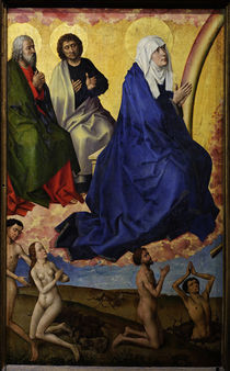 R. van der Weyden, Maria und Apostel von klassik art