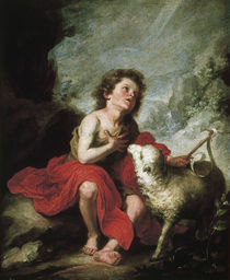 Murillo, Johannes der Taeufer als Kind by klassik-art