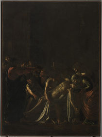 Caravaggio, Auferweckung des Lazarus by klassik art
