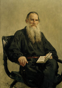 Leo Tolstoi / Gem.v. I.J.Repin von klassik art