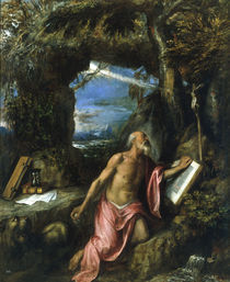 Tizian, Hl.Hieronymus (Escorial) von klassik art